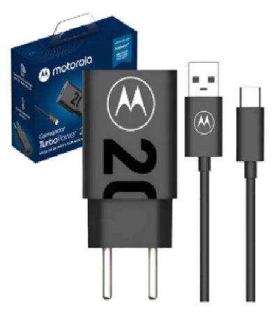Carregador Turbo Power 20w para Moto G13